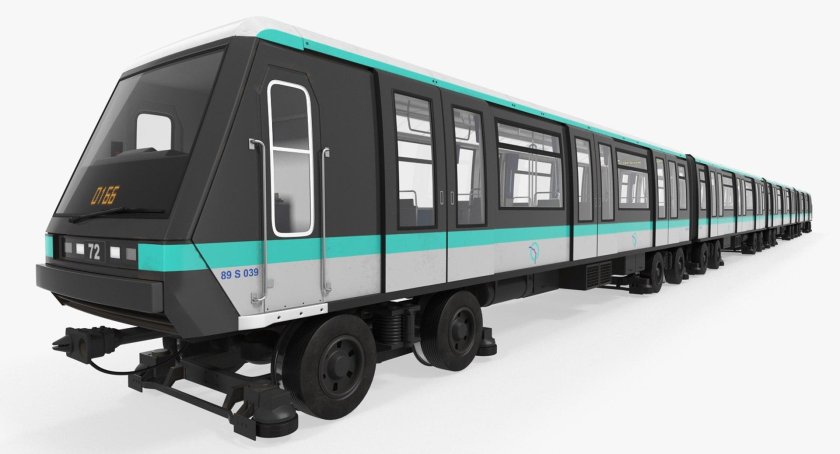 3d Passenger Train