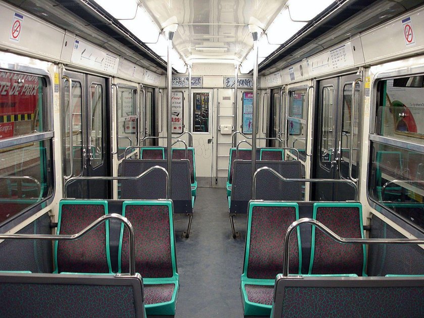 Вагоны метро Парижа