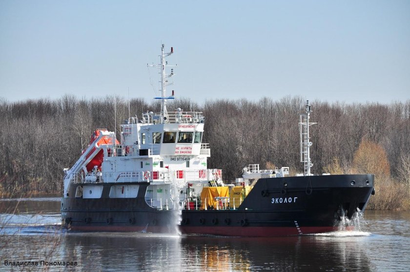 Экологи на судне