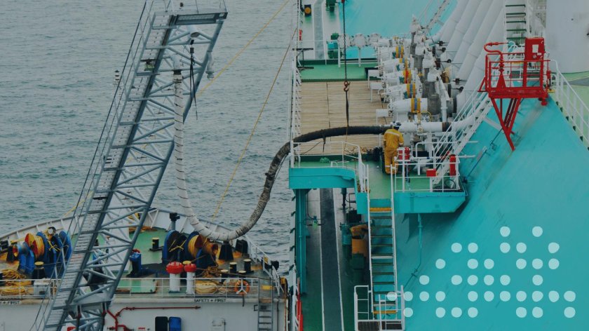 Бункеровка в море