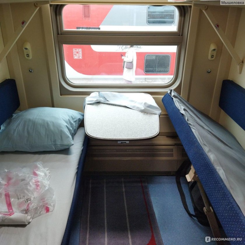 Поезд 004 Москва Кисловодск двухэтажный