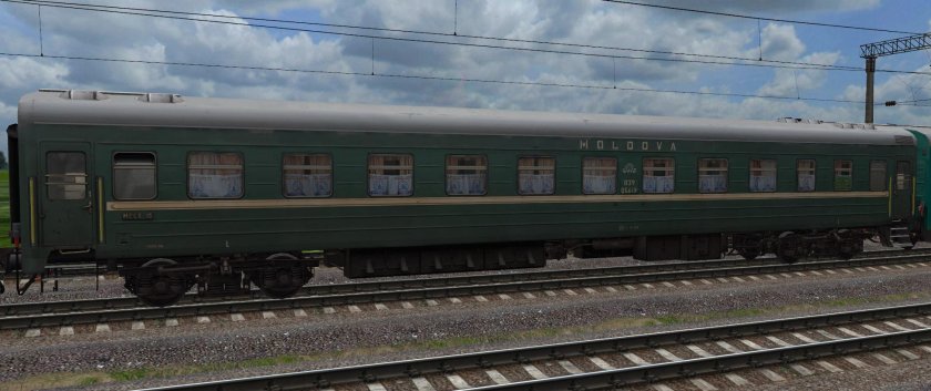 Поезд Кавказ фирменный двухэтажный