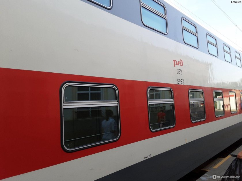 Двухэтажный поезд 003/004 Кавказ