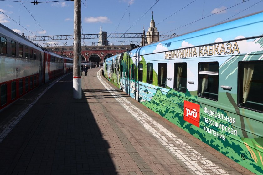 Туристический поезд жемчужина кавказа