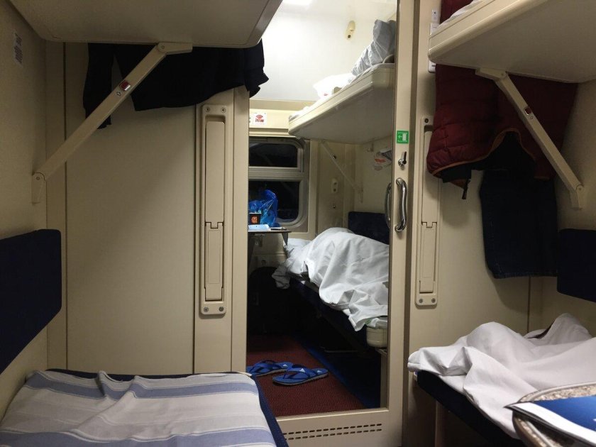 Поезд Северная Пальмира плацкарт