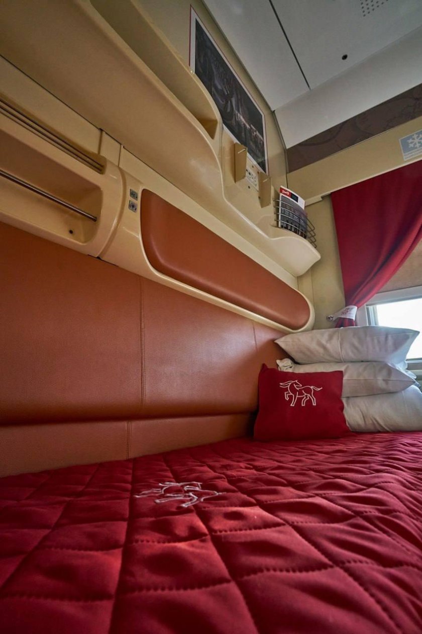 Купе в поезде