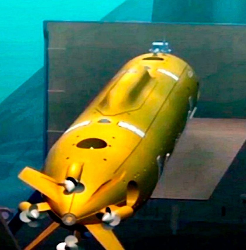 Подводный ядерный беспилотник посейдон
