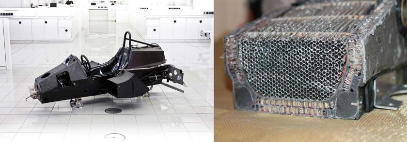 Карбоновый монокок макларен