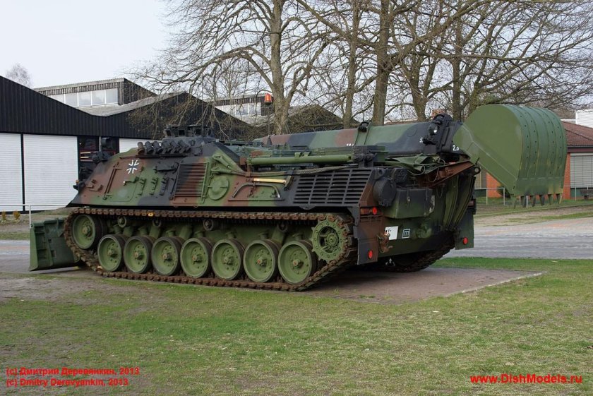 Pionierpanzer 2a1 Dachs (инженерный танк барсук)