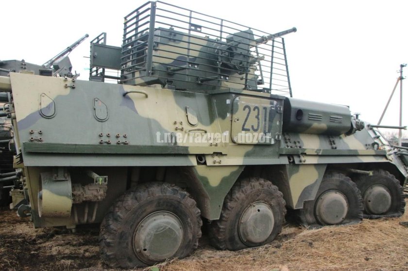 БТР 4 Буцефал трофейный