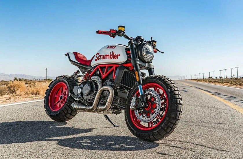 Ducati scrambler cafe racer