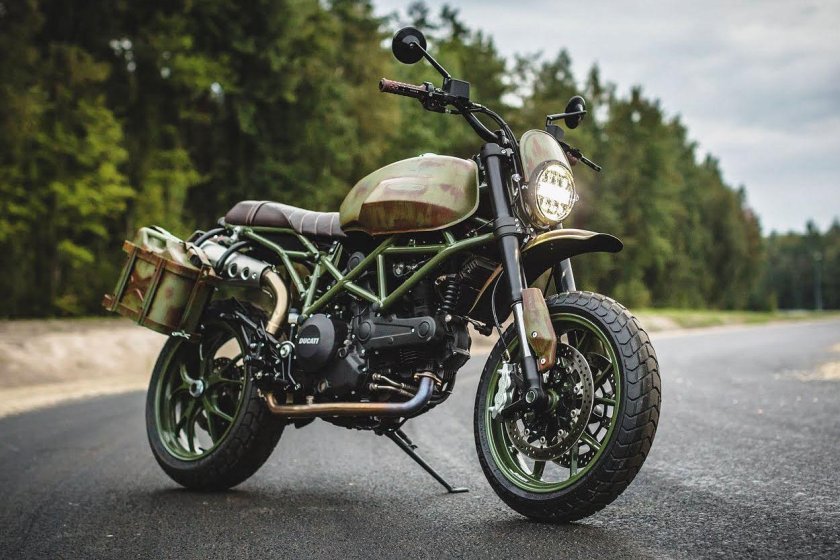 Ducati Monster Custom Scrambler