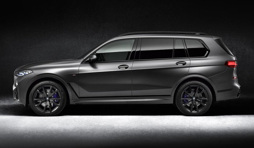 2021 BMW x7 Dark Shadow Edition