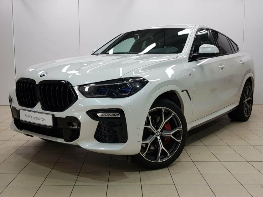 BMW x6 g06 белый