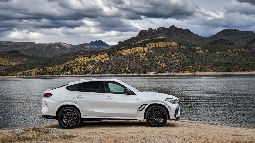BMW x6 2020 белый