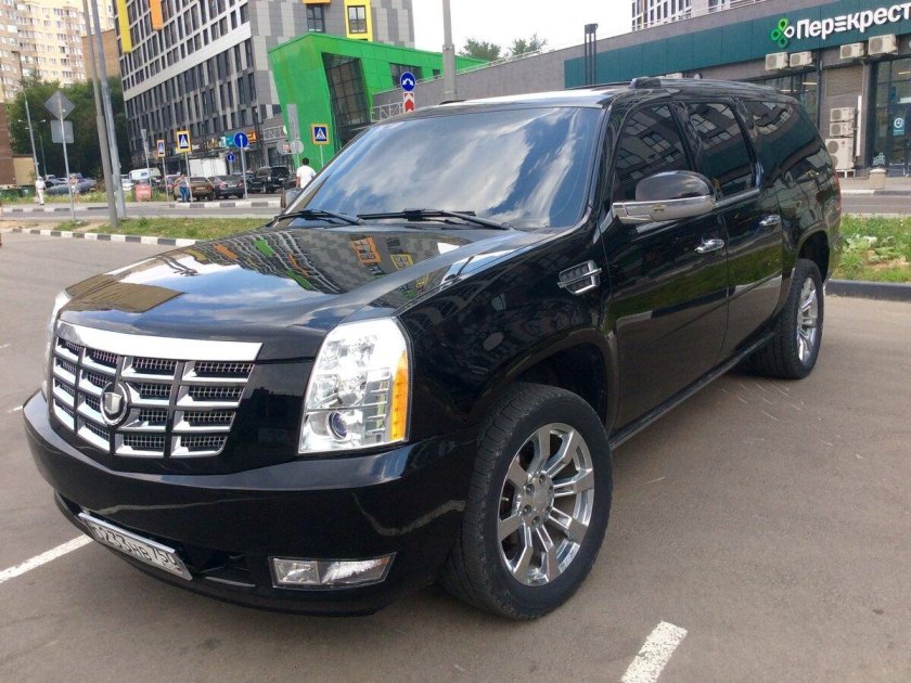 Кадиллак эскалейд 2013 черный