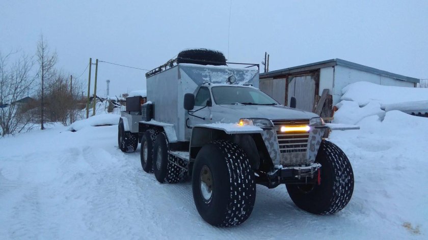 Вездеход с двигателем ВАЗ 2108