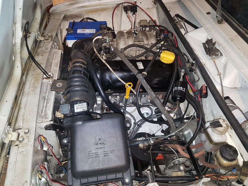 Инжекторный мотор ВАЗ 2107