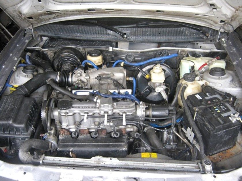 Daewoo espero под капотом