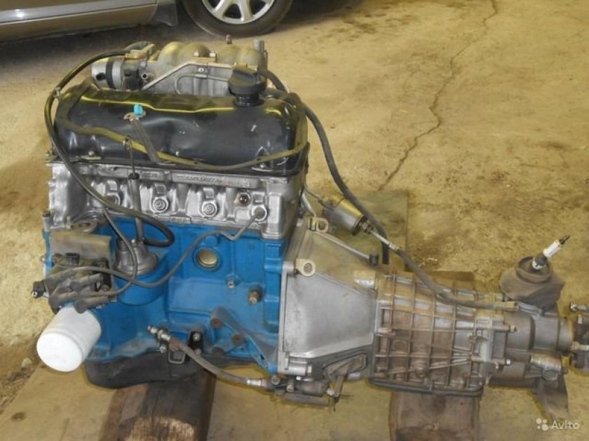 Инжекторный мотор ВАЗ 2107