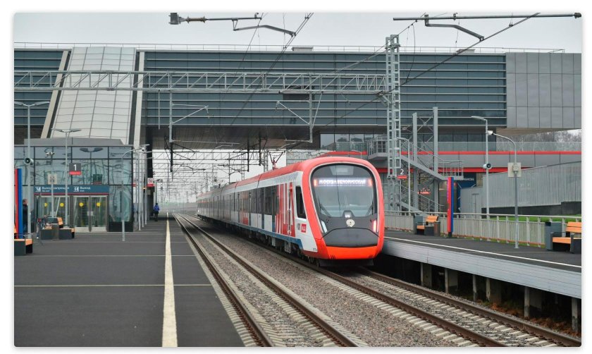 Станция Крёкшино МЦД-4