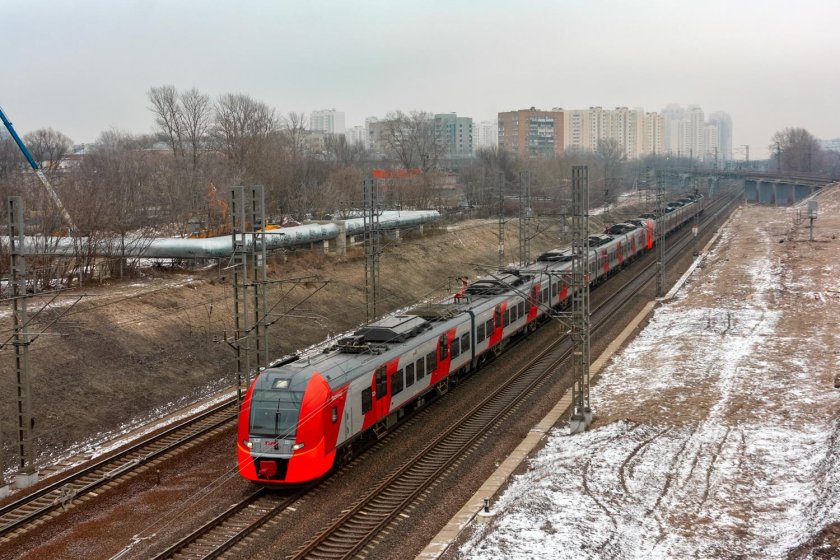 Электропоезд эс2г ласточка