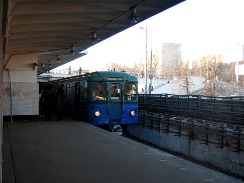 Москва на Филевской линии