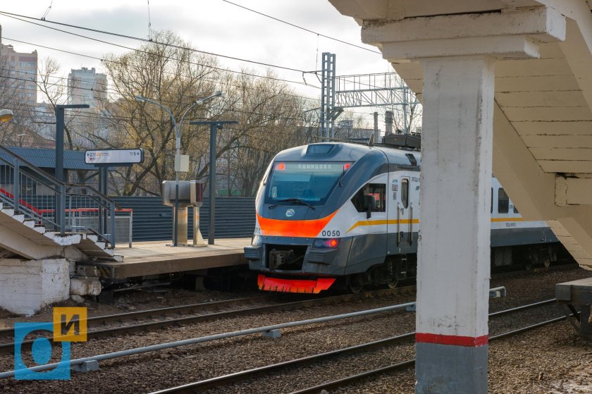 Станция Кунцевская электричка