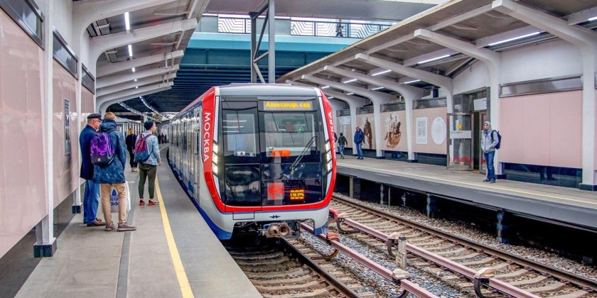 Москва на Филевской линии