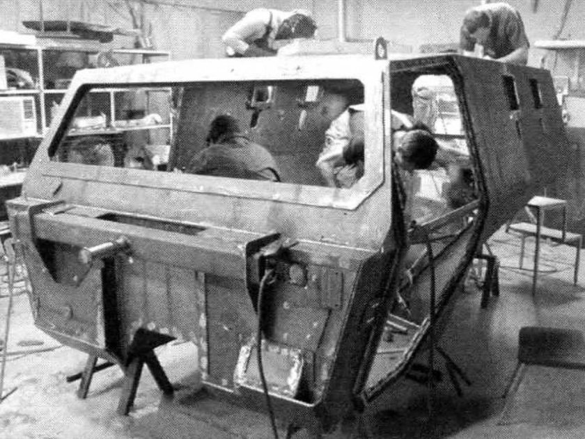 КАМАЗ капсула бронированная