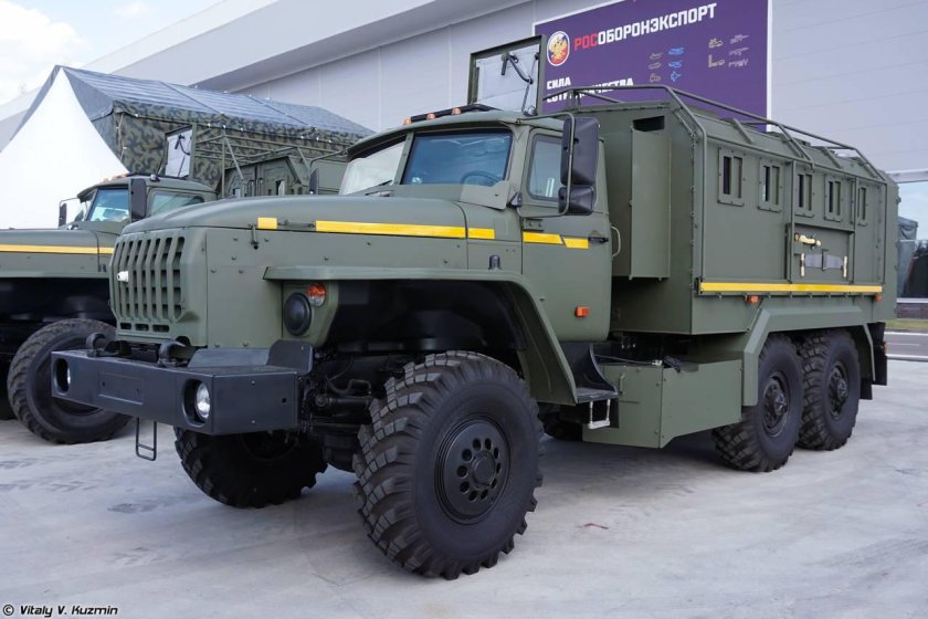 Бронированный Урал 4320 Федерал