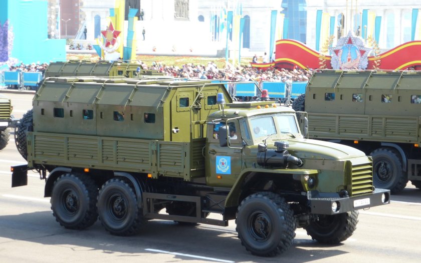 Бронированный Урал 4320 Федерал