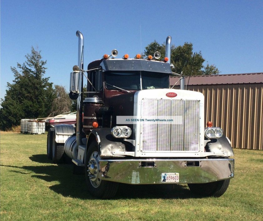 Грузовик peterbilt 379