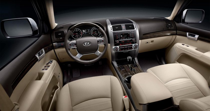 Kia mohave интерьер