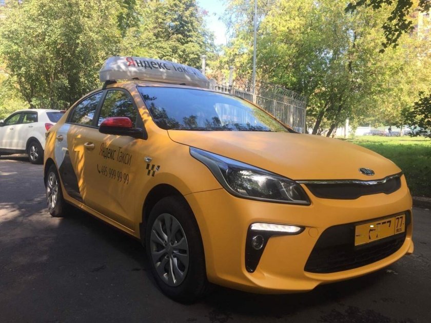 Киа Рио 2017 такси