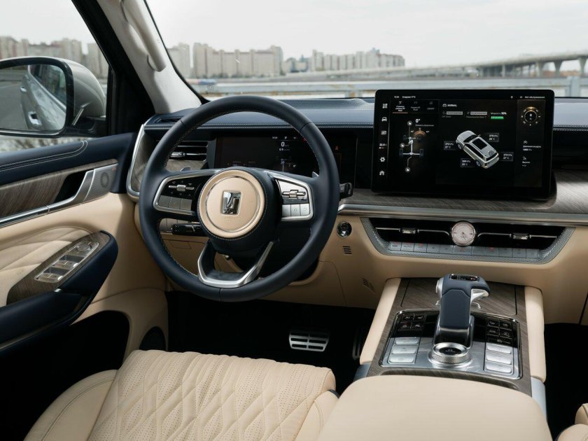 Внедорожник танк 500 интерьер