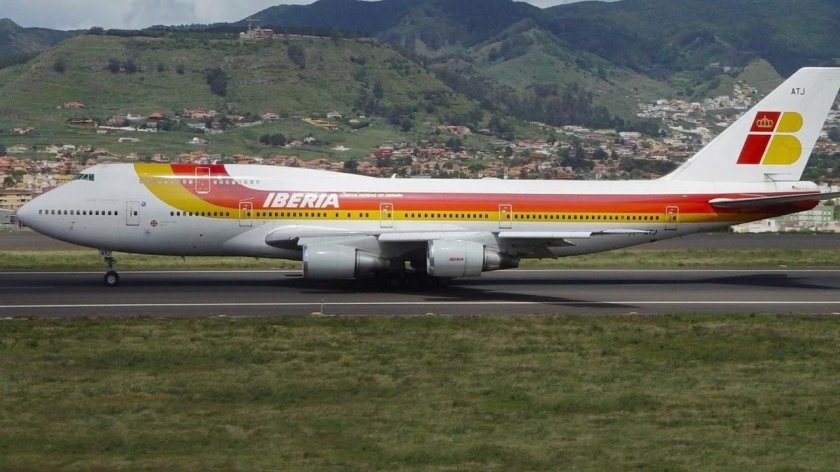 Boeing 747 Iberia