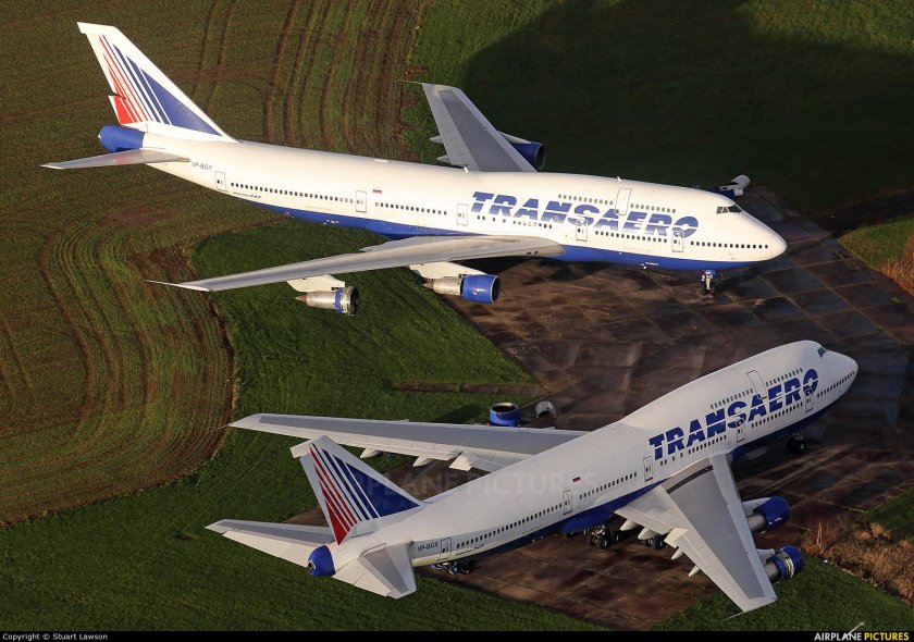 Боинг 747 Трансаэро