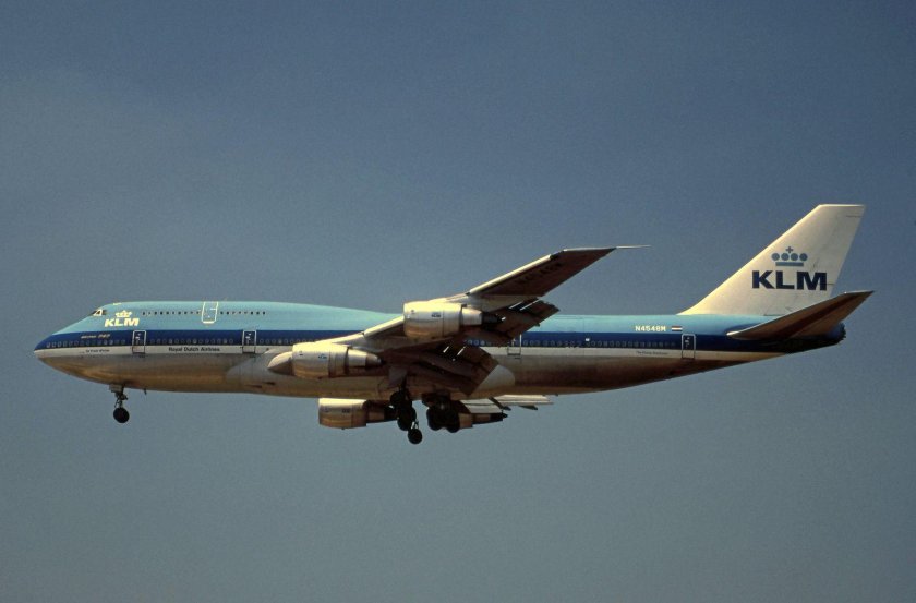 Боинг 747 klm