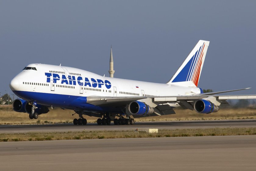 Боинг 747 400 Трансаэро