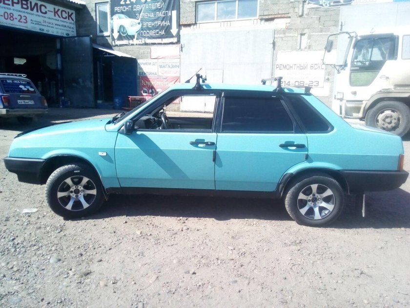 ВАЗ 21099 Аквамарин 460