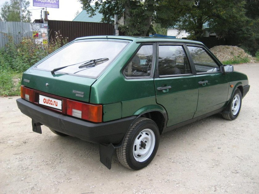 ВАЗ 2109 2000 зелёный