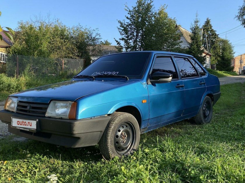 Ваз 21099 цвет аквамарин