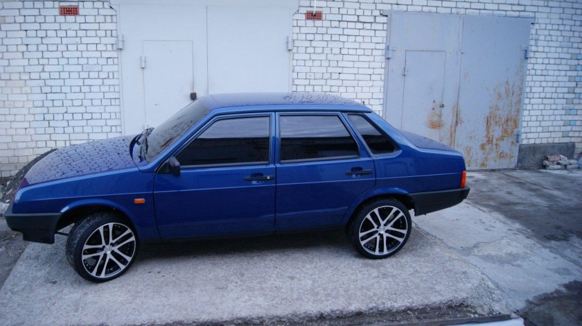 Диски рельсы на ВАЗ 21099