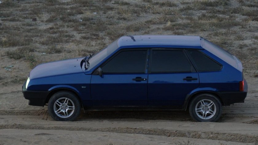 Лада 2109 синяя