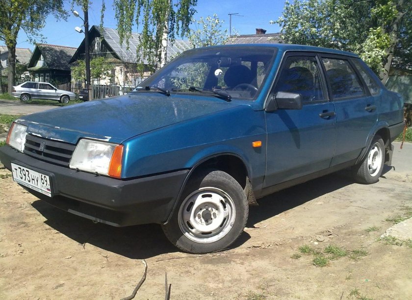 Лада 21099 аквамарин