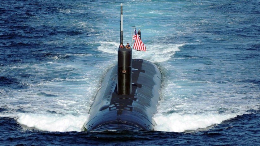 Субмарина ВМС США "Лос-Анджелес".