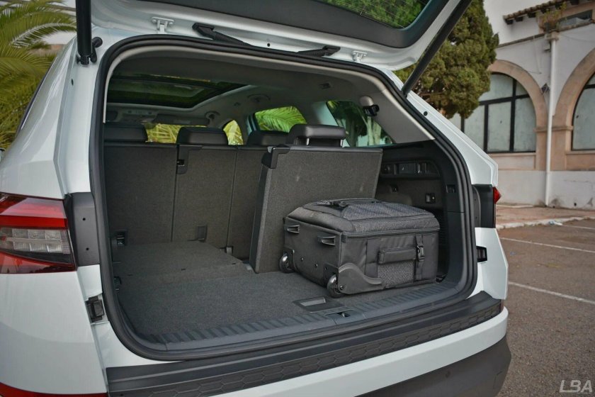 Skoda Kodiak багажник