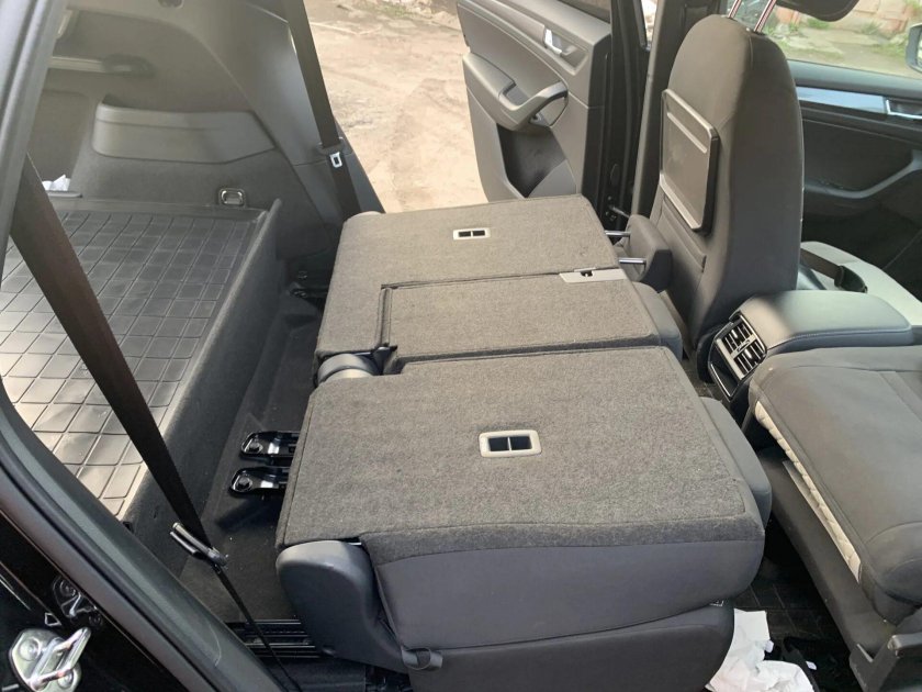 Skoda Kodiaq третий ряд сидений