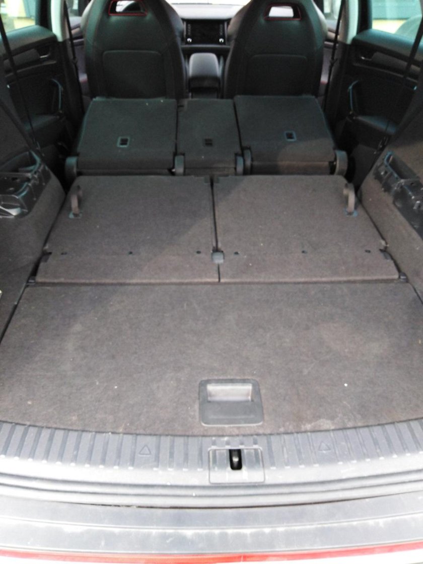 Skoda Kodiaq третий ряд сидений